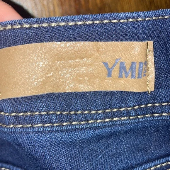 YMI Blue Flare Leg Jeans Size 9 - Picture 12 of 13
